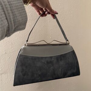 Vintage Gray Handbag